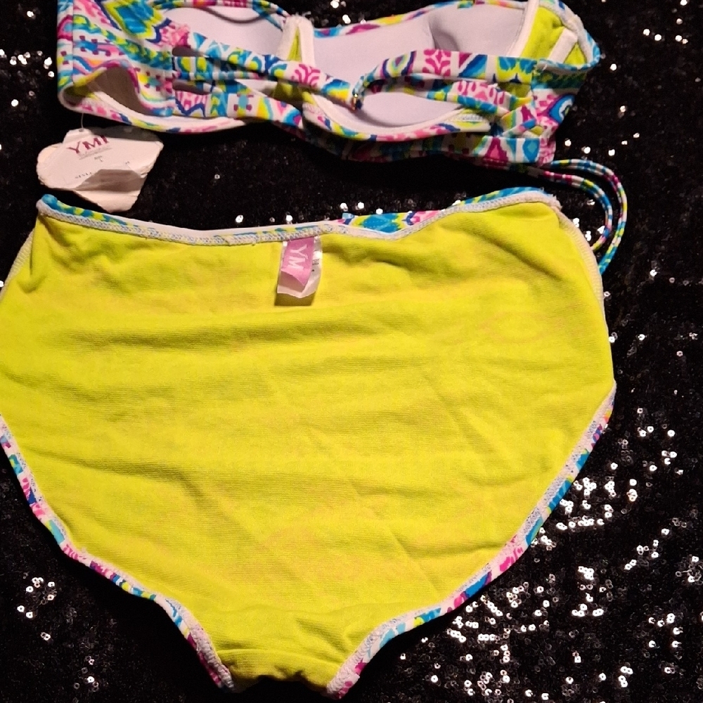 YMI Multicolor Patterned Bikini - Picture 6 of 6